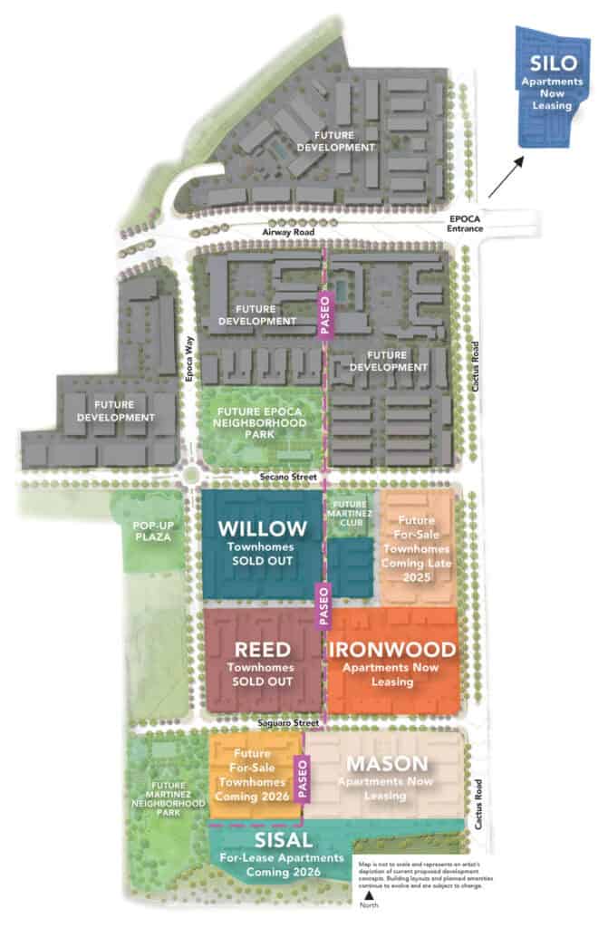 Epoca Neighborhood Map