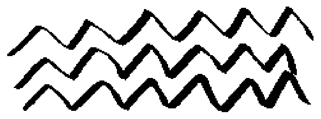 zig zags