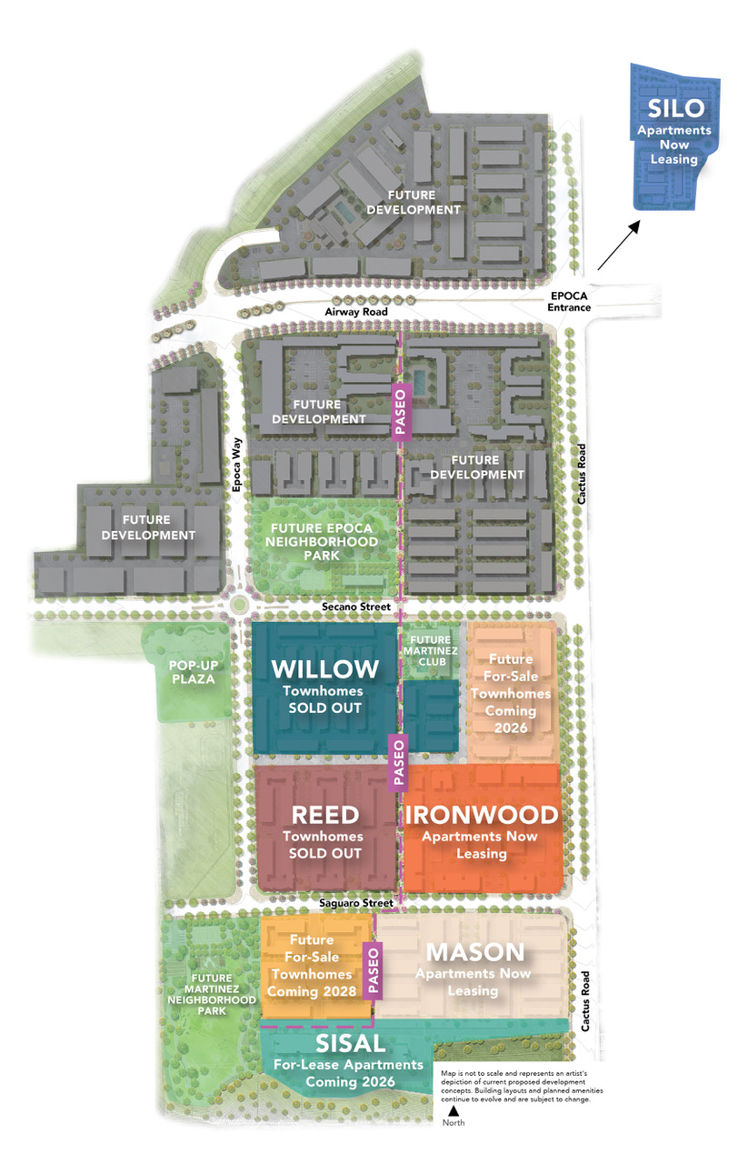 Epoca Neighborhood Map September 2025