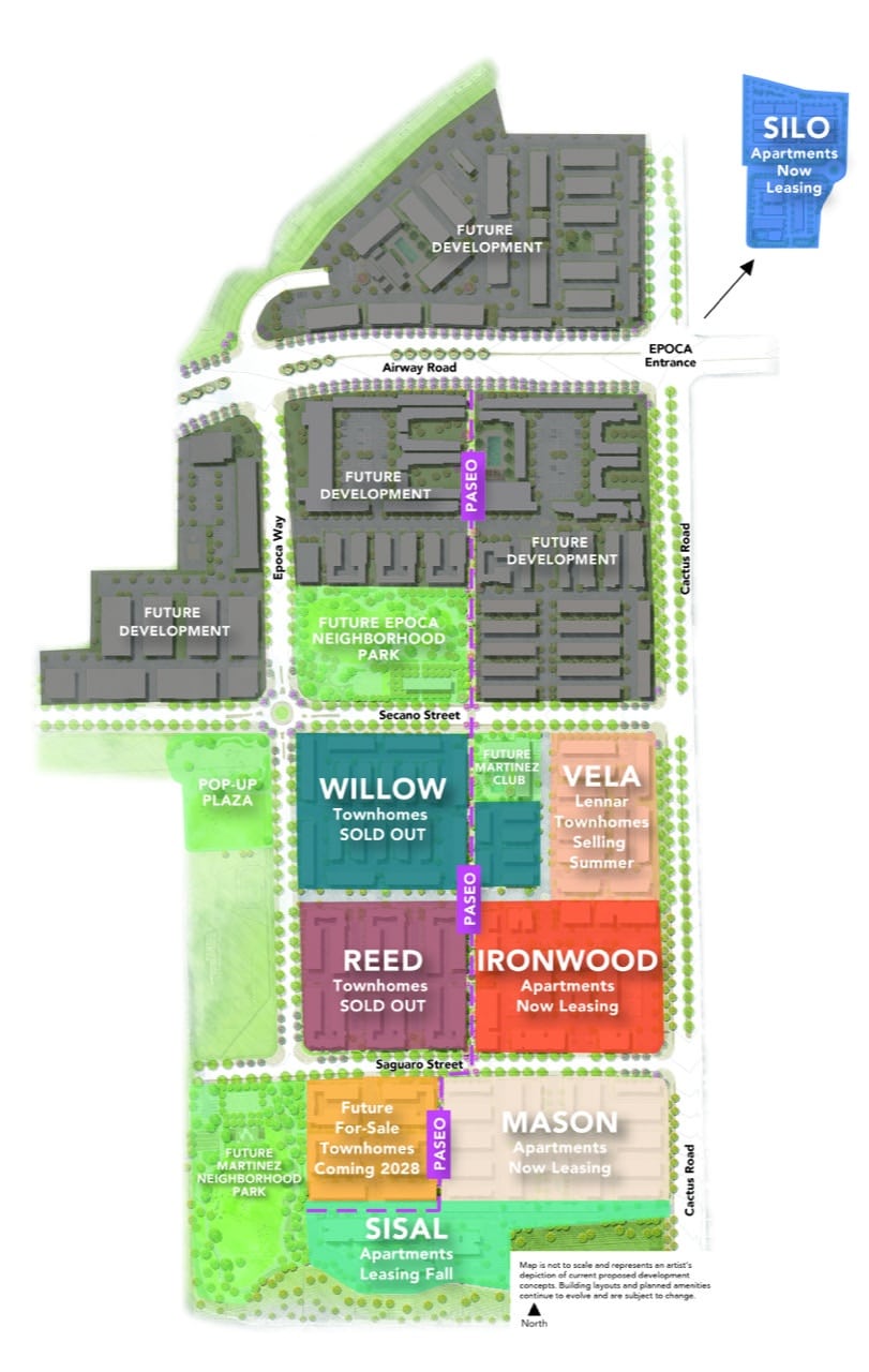 Epoca Neighborhood Map April 2026