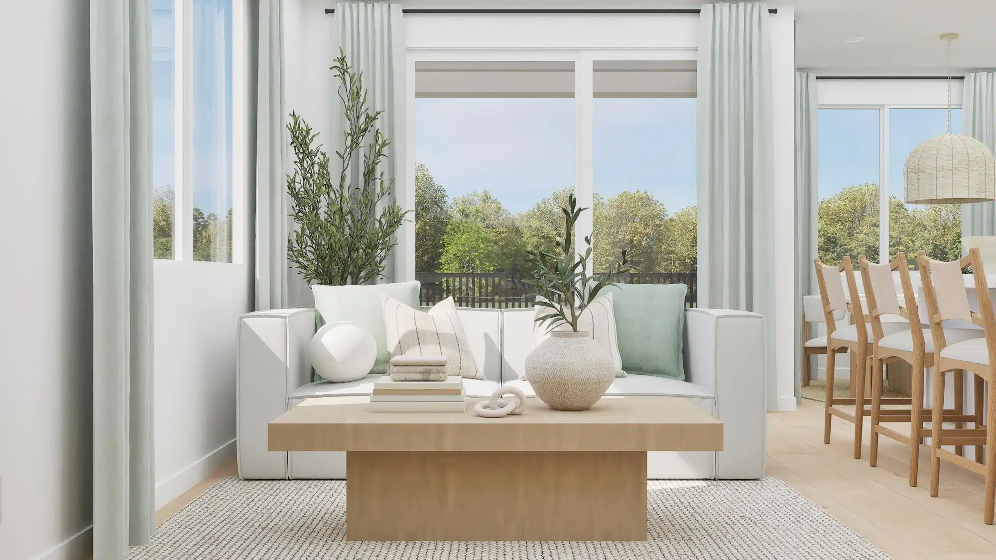 Vela Epoca Rendering Plan 1201X Living Room